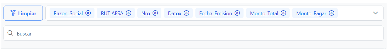 Application of filters in batch management